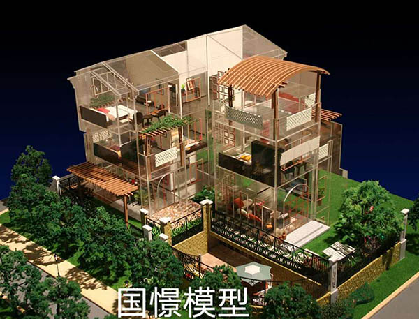 沙雅县建筑模型