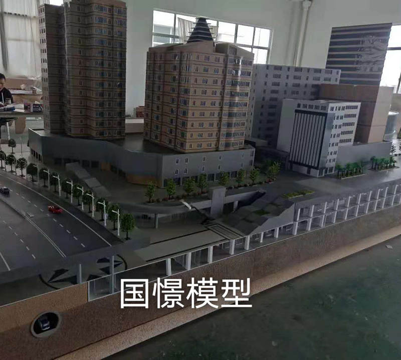 沙雅县建筑模型