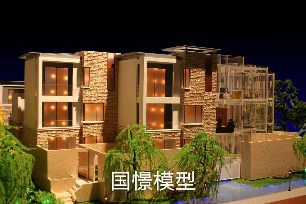 沙雅县建筑模型