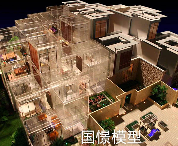 沙雅县建筑模型