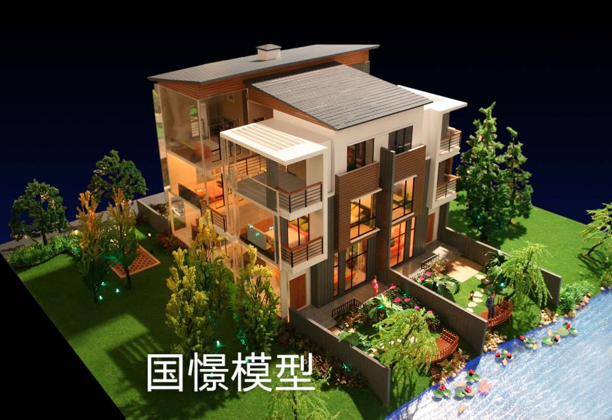 沙雅县建筑模型