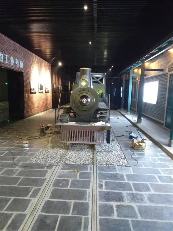 沙雅县蒸汽火车模型